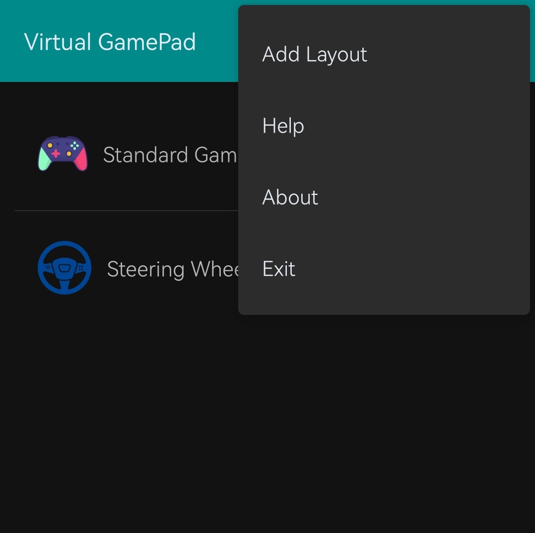 GamePad List